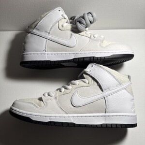 Nike AntiHero x Dunk SB High White Black DUNK SB NIKE Skateboard Size 14 NEW